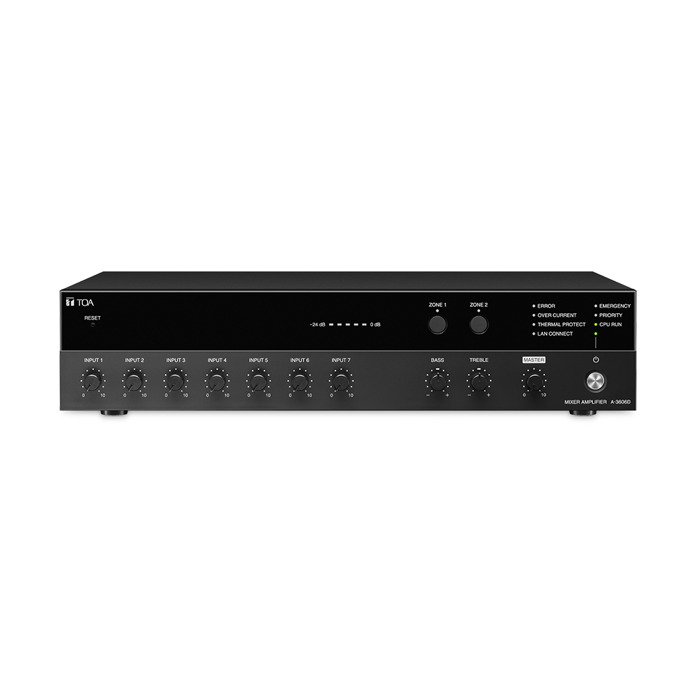 PT TOA GALVA Prima Karya - A-3606D Digital Mixer Amplifier