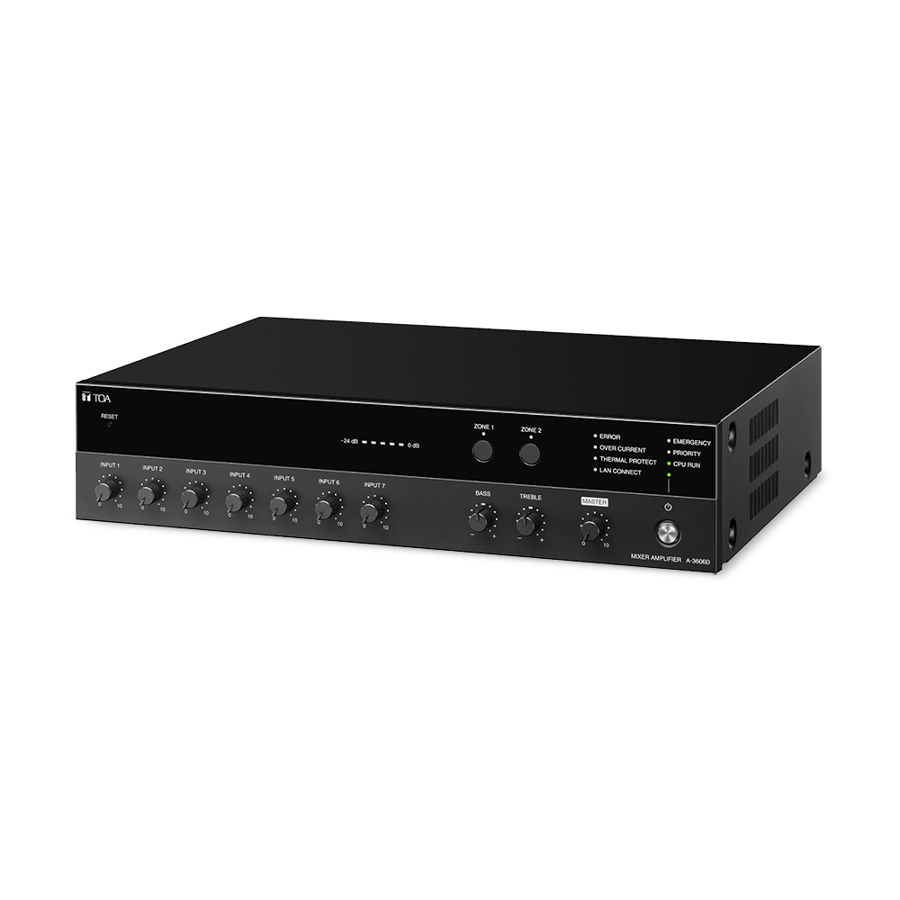 PT TOA GALVA Prima Karya - A-3606D Digital Mixer Amplifier