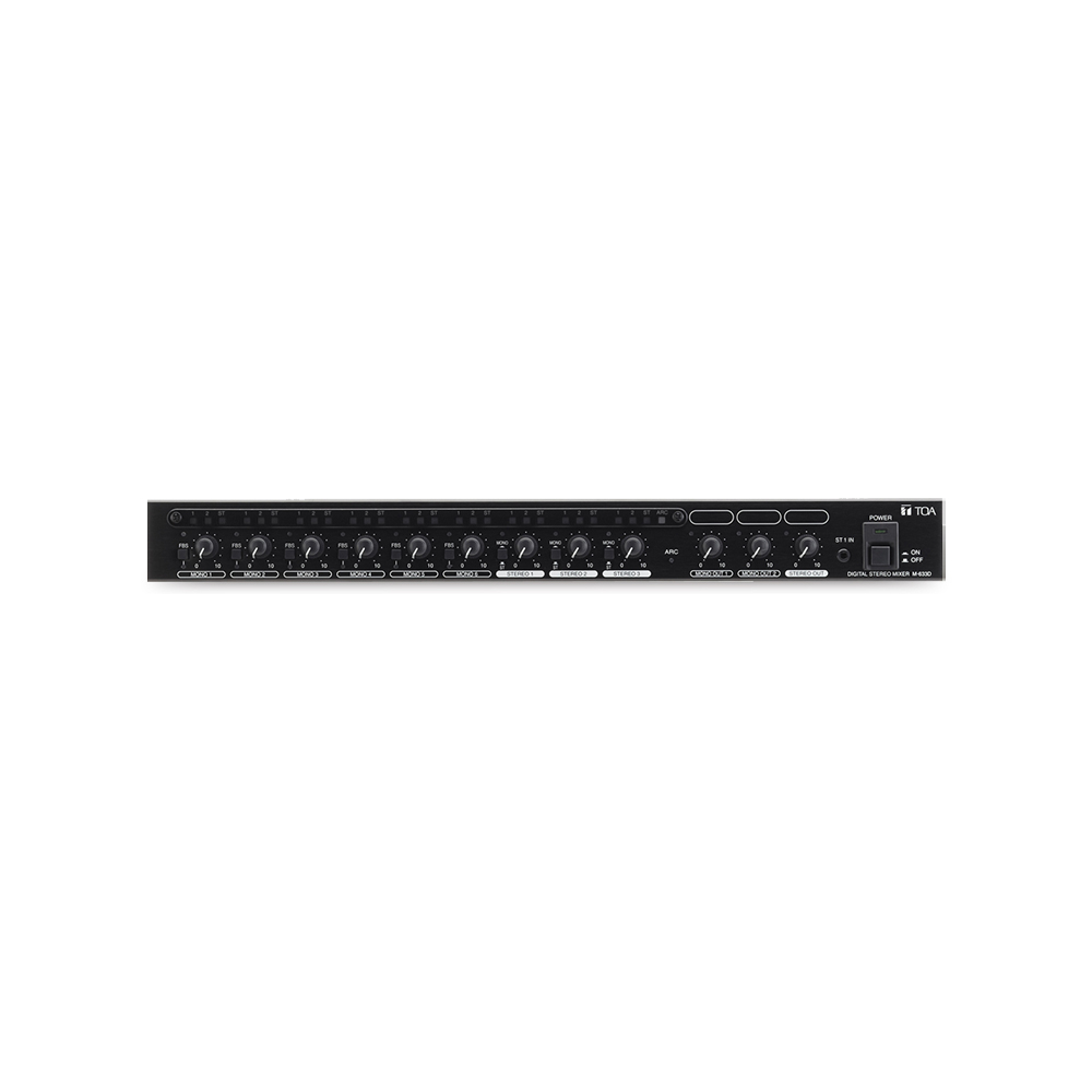 PT TOA GALVA Prima Karya - M-633D Digital Stereo Mixer