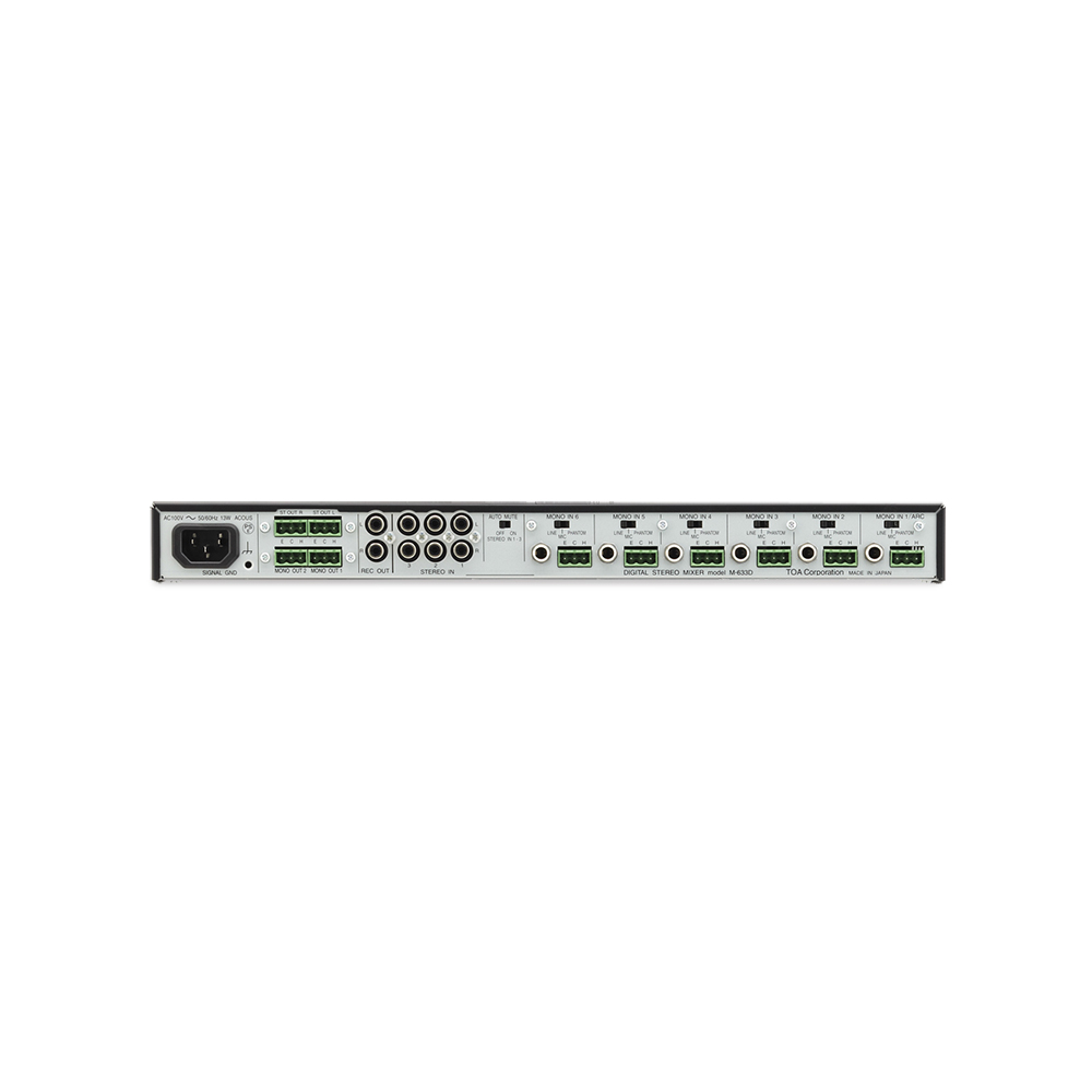 PT TOA GALVA Prima Karya - M-633D Digital Stereo Mixer