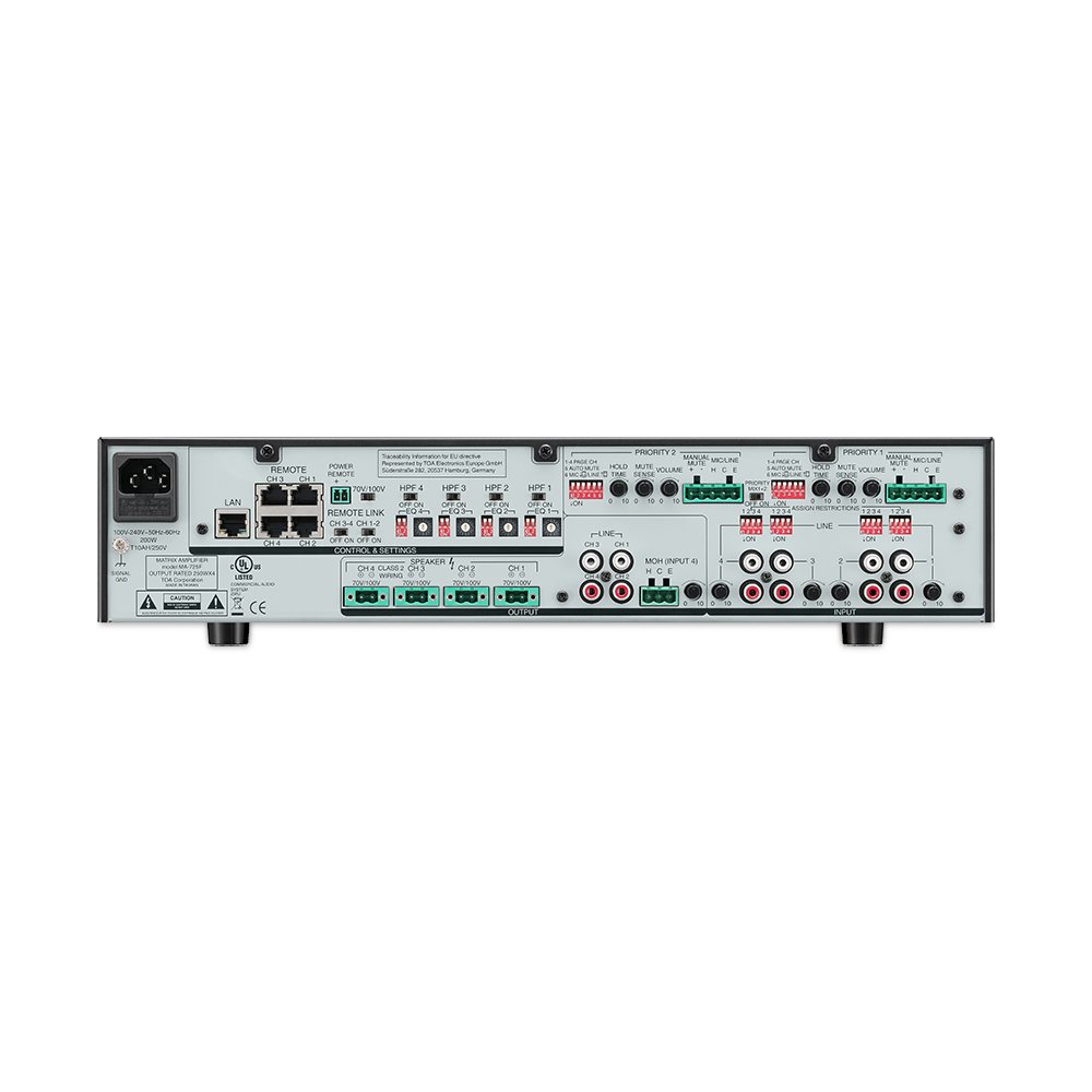 PT TOA GALVA Prima Karya - MA-725F Matrix Amplifier