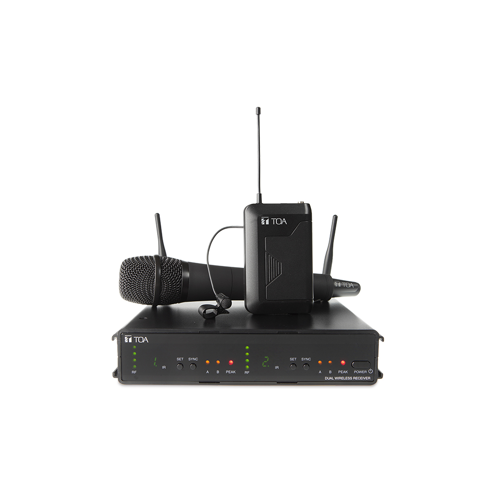 PT TOA GALVA Prima Karya WS 402 AS Dual Channel Wireless Set