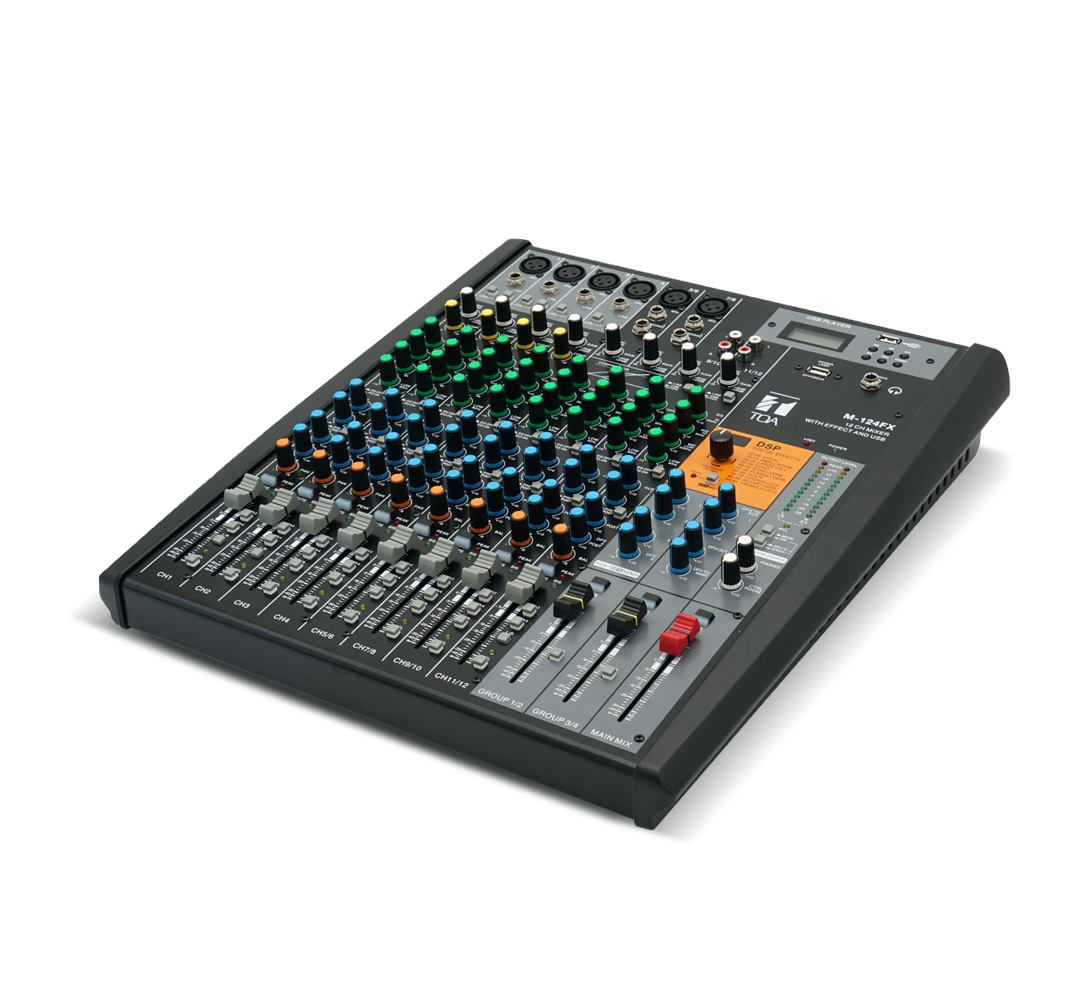 M-124FX Analogue Console Mixer