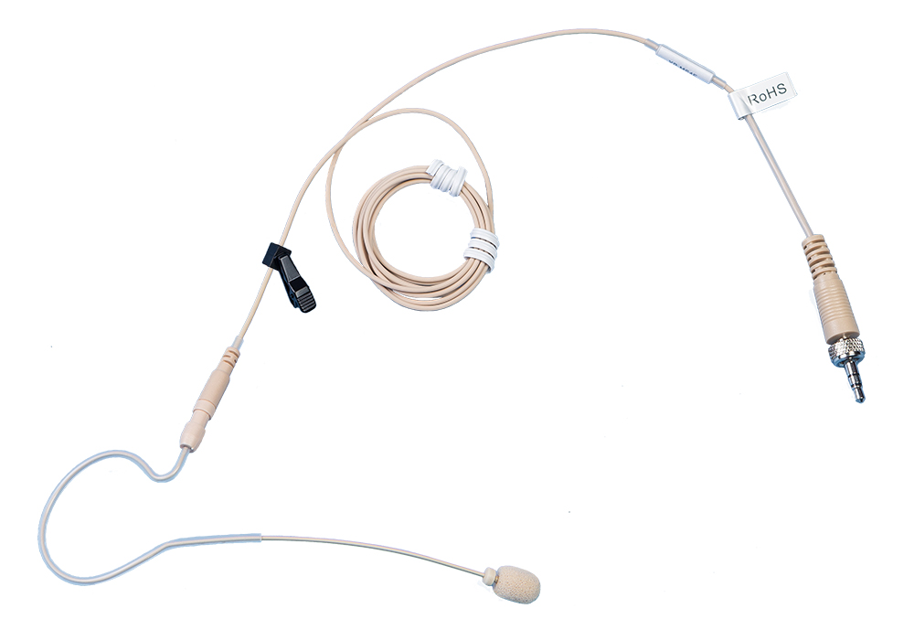 YP-MS4E Beige Color Ear-Hook Microphone