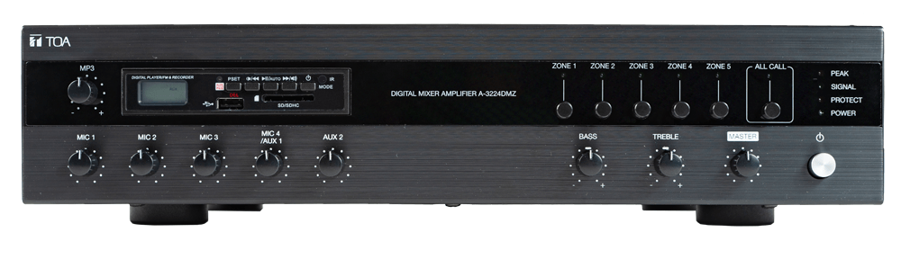 ZA-3248DMZ-AS 1 Digital Mixer Amplifier with MP3 and Zones