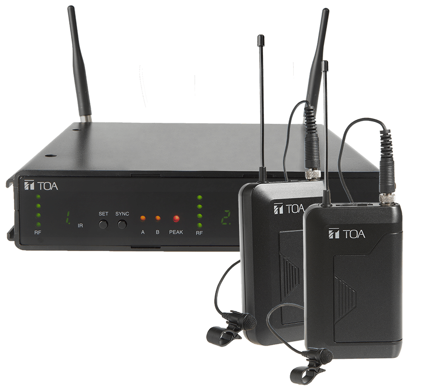WS-432-AS Dual Channel Wireless Set