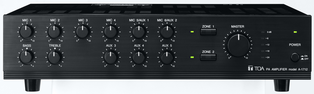 Pt Toa Galva Prima Karya A 1712 Mixer Power Amplifier As Version