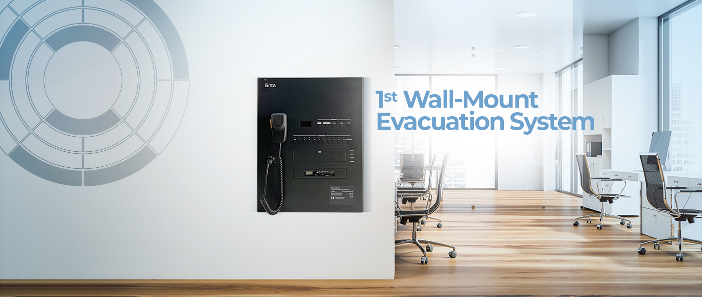 Wall-Mount Voice Evacuation System