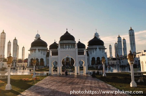 Indonesia : Baitturahman Grand Mosque, Banda Aceh City